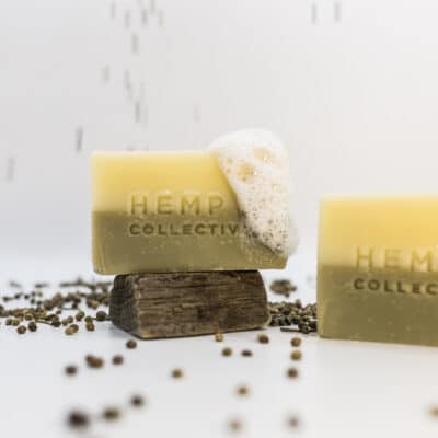 ‘Hempermint’ – Hemp + Peppermint + Eucalyptus Soap