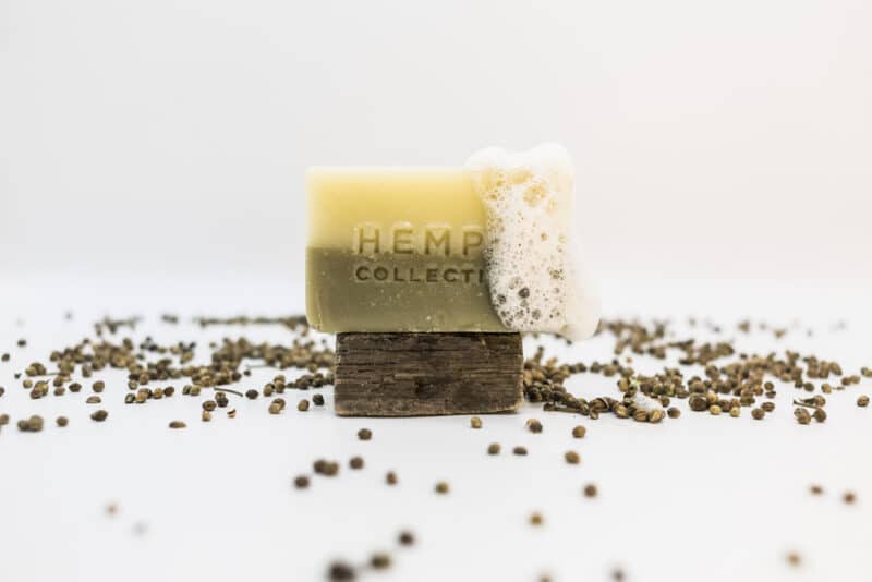 ‘Hempermint’ – Hemp + Peppermint + Eucalyptus Soap